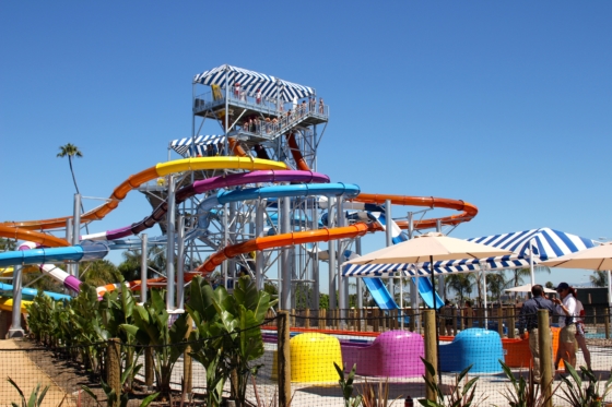 Knott's waterslides